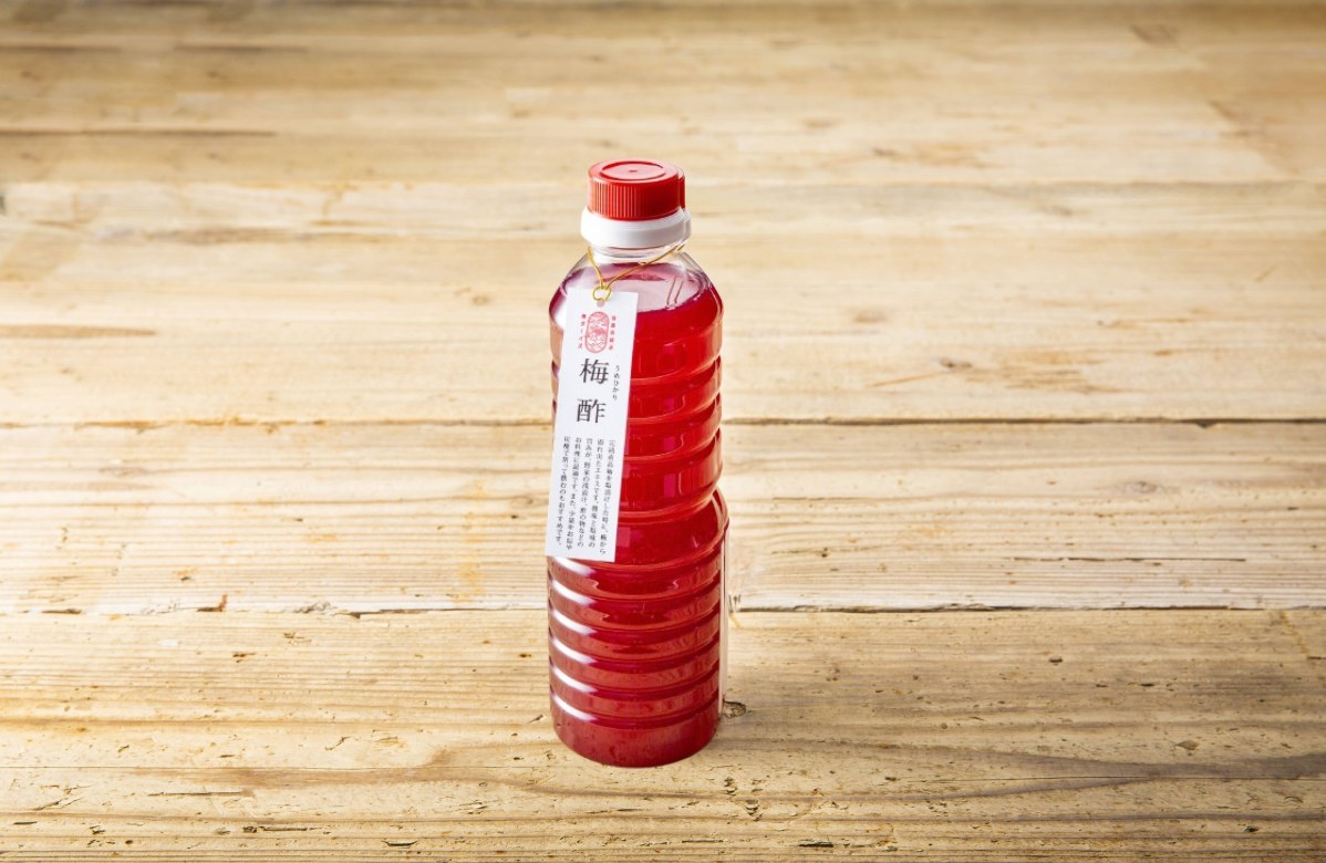 【無添加】完熟南高梅の紫蘇梅酢