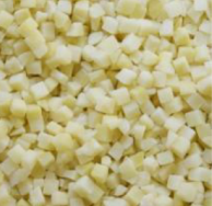 中国産白桃シラップ漬け（ダイスカット）1号缶