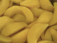 中国産黄桃シラップ漬け（スライスカット）1号缶