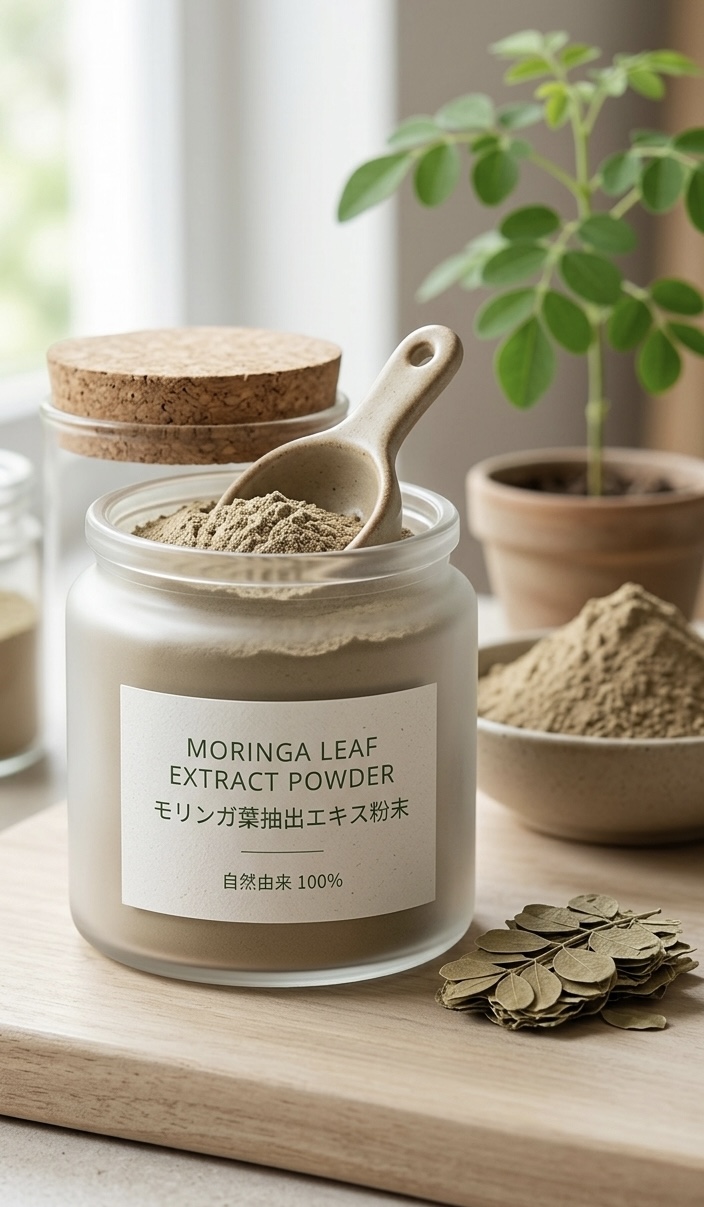 【グミ・キャンディ・ガム用途】molyphenol®︎ 有機モリンガポリフェノール非発酵｜天然抗酸化原料