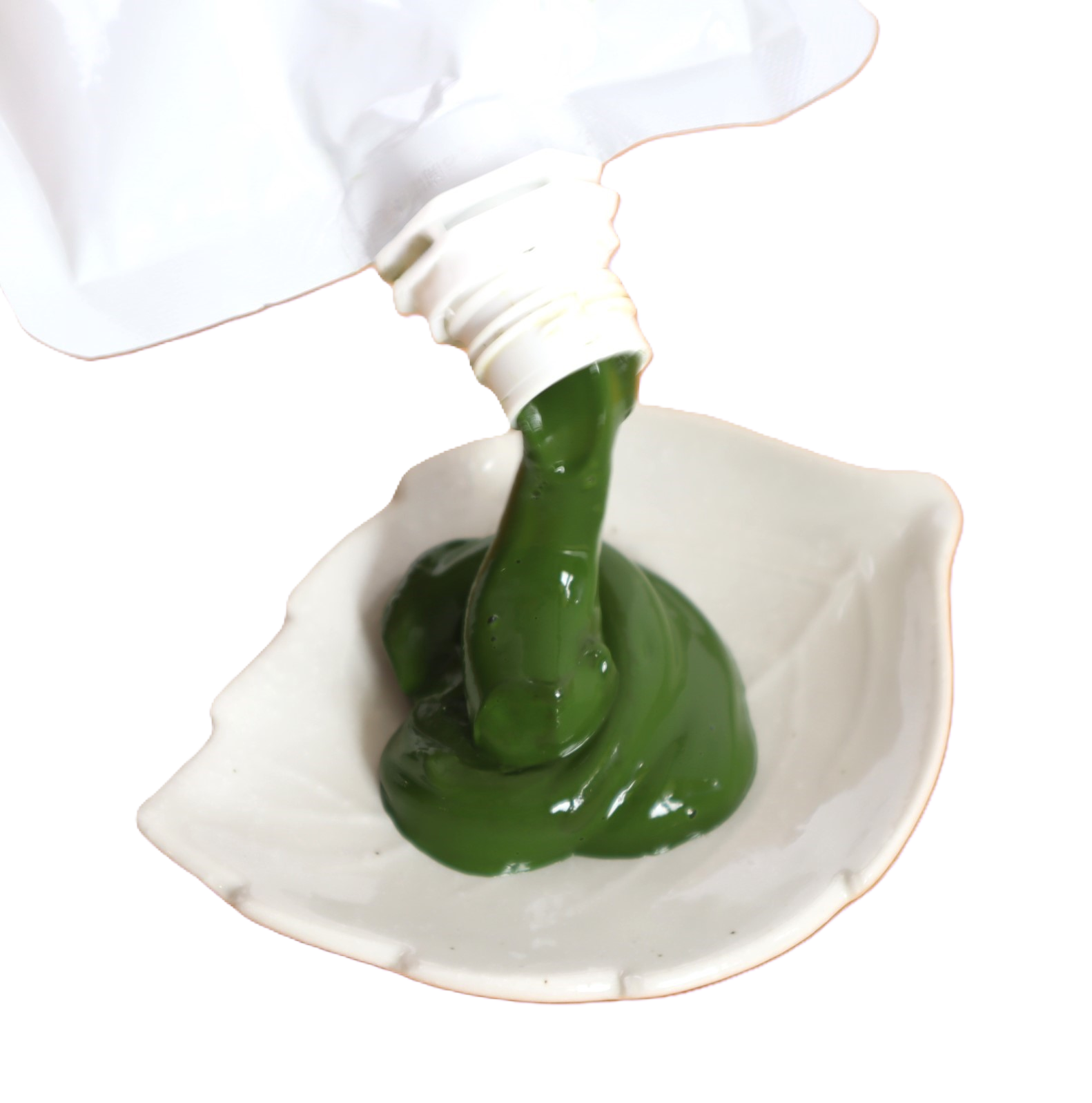 オーガニックで色飛びしない便利な「有機抹茶ペースト」150g入り